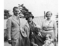 terry  Terry, Rachel, Grace Craig (Terry's mother), Grace's father Archibald Rennie and Hamish. This picture was probably taken when Terry and Rachel travelled up to Scotland to attend Terry's brother's wedding in 1936.